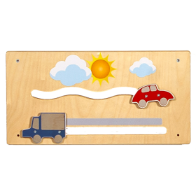Wandspiel Bewegung Motiv "Verkehr", B/H/T: 48x24x4 cm-image