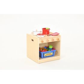 Spielküche Owlaf für Krippenkinder - Herd-image