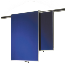 Korklinoltafel, 1-seitig für Media-Rail 2 Maße und Farbe wählbar-image