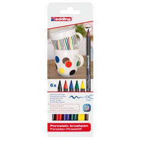 IMG101293_26631 Porzellan-Pinselstifte family colors, 6er-Set-image