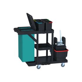 IMG102854_31895 Reinigungswagen EcoBlack 440 kpl. mit Presse-image