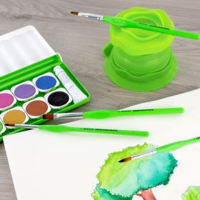 IMG102380_29955 Pinsel Green Winner rund & flach, 4er-Set-image