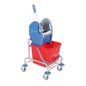 IMG64421_2988 Eineimer- Edelstahl- Reinigungswagen-image