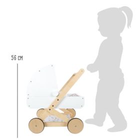 Puppenwagen aus Holz „Little Button“-image
