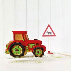 Kuchenbackform Kalle der Traktor-image