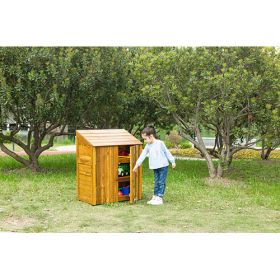 Outdoor-Schrank mit geschlossenen Türen-image