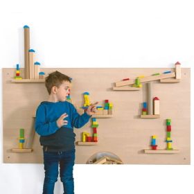 Bausteinewand, Dekor: Buche-image