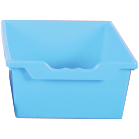 Set bestehend aus 2xErgo Tray Box L mit Montageschienen Hellblau, aus schwer entflammbarem Kunststoff Set bestehend aus 2xErgo Tray Box L mit Montageschienen Hellblau, aus schwer entflammbarem Kunststoff-image