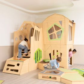 Spielhaus „Owlaf“, 5er Eck-Kombi-image