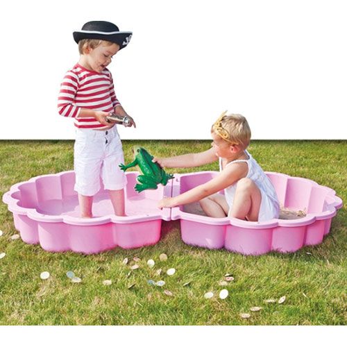 Sand-/Wassermuschel rosa 2-teilig-image