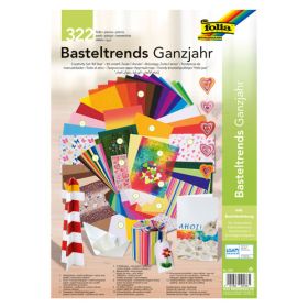 IMG78441_23832 folia Basteltrends Ganzjahr, 323-teilig (bunter Materialmix)-image