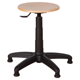 Drehhocker mit Gaslift auf Fußkreuz Sitzhöhe: 39-52 cm-image
