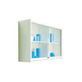 Holzvitrine Modell GLV 4 H/T: 100x40 cm, Breite wählbar-image