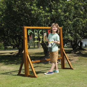 IMG101193_25622 Outdoor Maltafel, transparent, inkl. 4 Standfüßen-image
