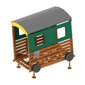 Eisenbahn, 12-teilig, ohne Kriechtunnel-image