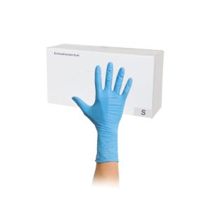 Nitril-Einmalhandschuhe extra lang, 100 Stk., Gr. S-image