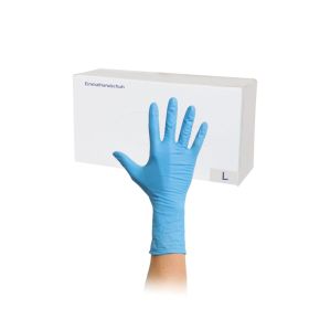 Nitril-Einmalhandschuhe extra lang, 100 Stk., Gr. L-image