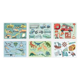 IMG101345_26617 Kreativ-Schablonen-Set Adventure, 6-tlg.-image