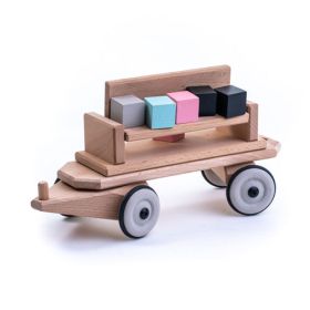 IMG101865_28101 DYNAMIKO Holzzug Lore/Kippwagen-image