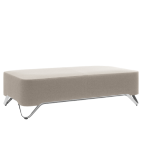 BOXIT - 2er Hockerelement, Design Sitzhocker B/H/T: 150x43x75 cm, Sitzhöhe 43 cm-image