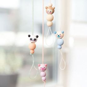 Holzperlen CUTE ANIMALS, 10 Perlen mit 5 Motiven-image
