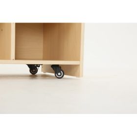 Regalschrank mit Rückwand Owlaf, 3 Böden, 8 Fächer-image