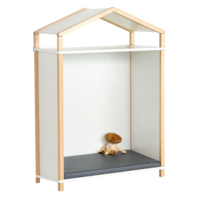 Rückzugshaus in Stollenbauweise mit Dach und Bodenmatte B/H/T: 106x120/145x60 cm, mit 1teiliger Bodenmatte-image