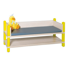 Stollen-Wickeltisch mit Auflage B/H/T: 106x40x40 cm, mit Schaumgummiauflage-image