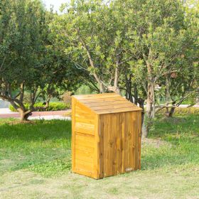 Outdoor-Schrank mit geschlossenen Türen-image