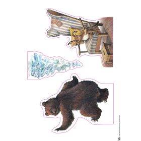 Erzählschiene-Figurenset - Es klopft bei Wanja in der Nacht-image