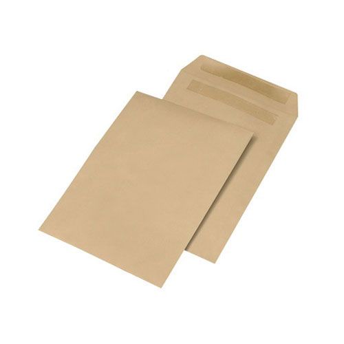 Versandtasche B4 ohne Fenster selbstklebend (braun), 50 Stk.-image