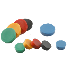 10 Rundmagnete Rundmagnete farbig, in 2 Größen-image
