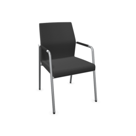 Stuhl Ana mit Vierfußgestell B/H/T: 58x92x66 cm, mit Armlehne-image