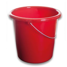 IMG102888_31891 Haushaltseimer, Kunststoff, Metallbügel, 10 l, rot-image