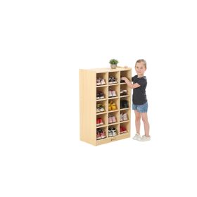 Kindergarten Schuhregal für 15 Paar Schuhe-image