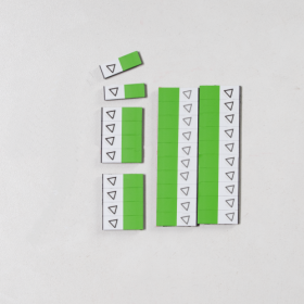 Lehrpersonen Magnet - Kippmagnet MS für Kopfzeile Maße Magnet B/H/T: 18x30x3 mm-image