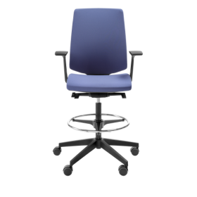 Counter Drehstuhl Lia mit Fußkreuz und Synchronmechanik, Farbe und Stoffgruppe wählbar-image