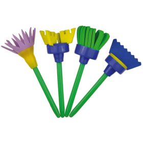 Borstenpinsel-Set, lange Borsten, 12 Stk.-image
