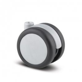 Rollenset bestehend aus 4 Rollen für Schränke und Regale 2 feststellbar-image