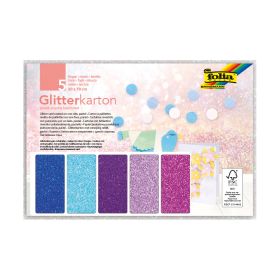 Glitterkarton ICE, 300 g, 5 Bogen, 50 x 70 cm Glitterkarton ICE, 300 g, 5 Bogen, 50 x 70 cm-image