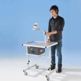 Projektorwagen, fahrbar B/H/T: 70x73/110x61 cm-image