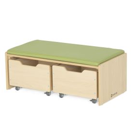 Sitzbank mit ausfahrbaren Boxen-image