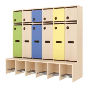 Komplett-Garderobe, 6 Plätze, Sitzhöhe: 35 cm-image