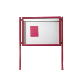 Aluvitrine Modell W9 mit Klettenstoff Maße und Einsatzbereich wählbar Aluvitrine Modell W9 mit Klettenstoff Maße und Einsatzbereich wählbar-image