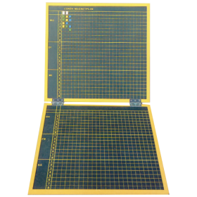 Handplan magnetisch, Stundenplan im verkleinerten Maßstab magnethaftend, mit Kreide beschreibbar-image