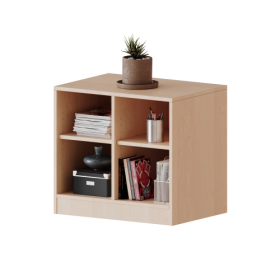 Regal, zweireihig, 1 Ordnerhöhe - evo180 Serie Breite 70,3 cm, Gesamthöhe 64 cm (1,5 Ordnerhöhen!), mit Sockel und Mittelwand, ohne Boxen, 2 Einlegeböden Regal, zweireihig, 1 Ordnerhöhe - evo180 Serie Breite 70,3 cm, Gesamthöhe 64 cm (1,5 Ordnerhöhen!), mit Sockel und Mittelwand, ohne Boxen, 2 Einlegeböden-image