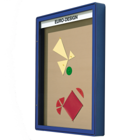 Vitrine W4 mit Flügeltür zur Wandmontage Einsatz im Innen- und Außenbereich-image