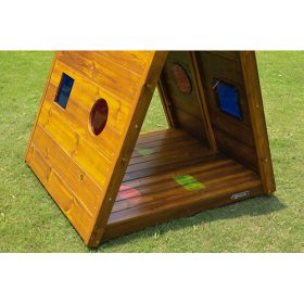 Outdoor Regenbogen Krabbelhaus-image