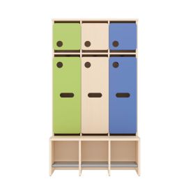 Komplett-Garderobe, 3 Plätze, Sitzhöhe: 35 cm-image