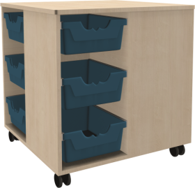 Spielinsel A-Toll Midi, mit hohen Ergo Tray Boxen C2, fahrbar B/H/T: 75x82x75 cm, Korpusdekor und Farbe der Boxen nach Wahl Spielinsel A-Toll Midi, mit hohen Ergo Tray Boxen C2, fahrbar B/H/T: 75x82x75 cm, Korpusdekor und Farbe der Boxen nach Wahl-image